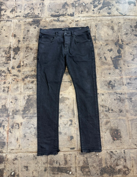 PURPLE BRAND BLACK SKINNY JEANS
