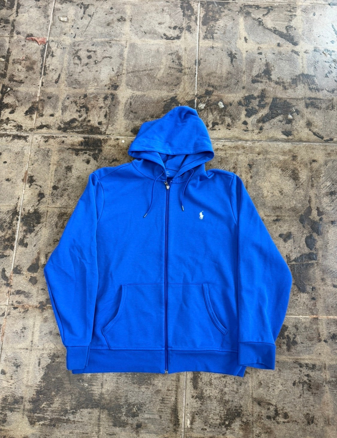 POLO BLUE ZIP UP