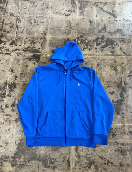 POLO BLUE ZIP UP