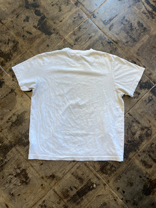 WHITE DENIM TEARS TEE