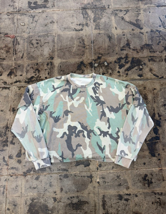 RASBERRY HILL THERMAL CAMO LONG SLEEVE