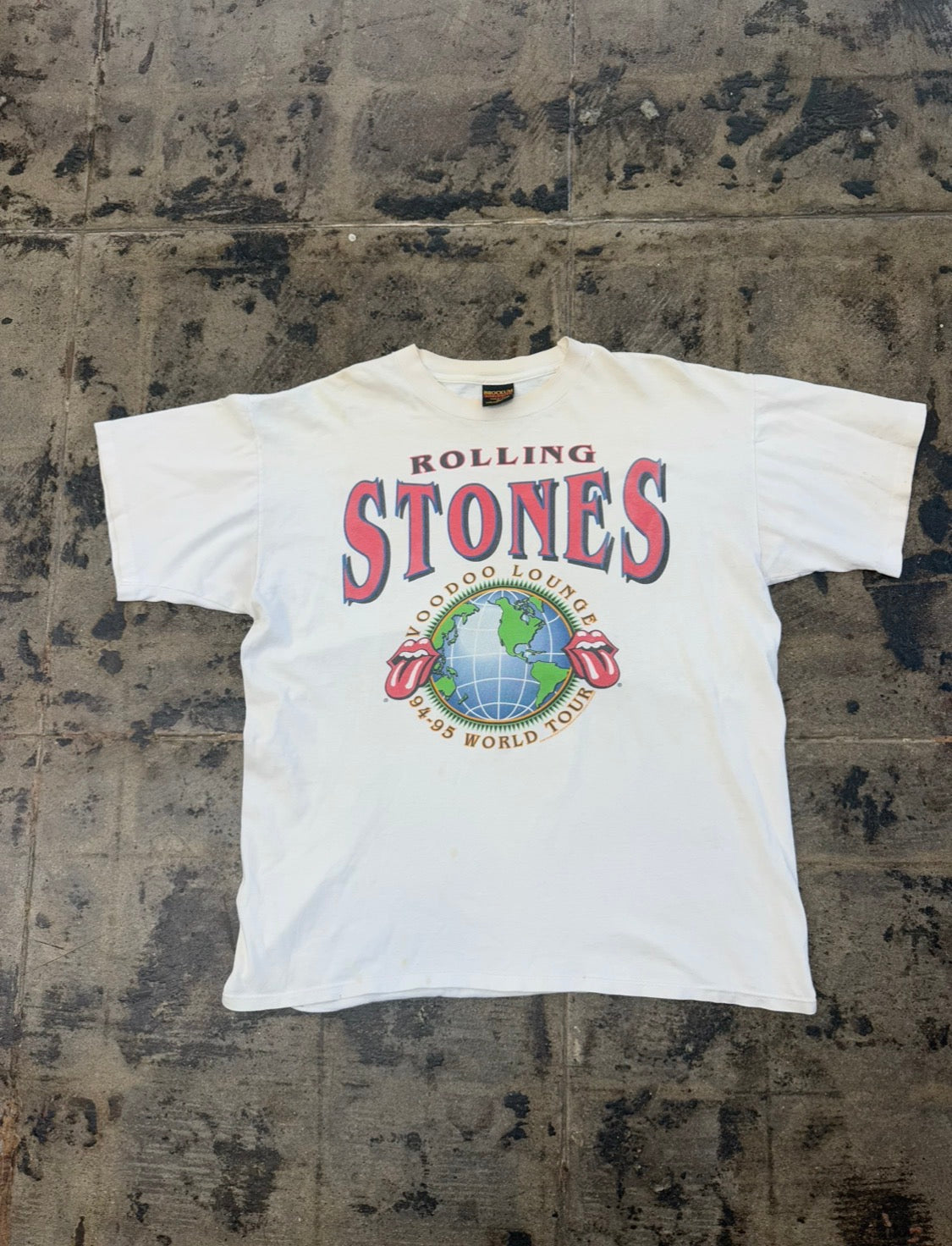 VINTAGE '90S ROLLING STONE VOODOO LOUNGE TEE