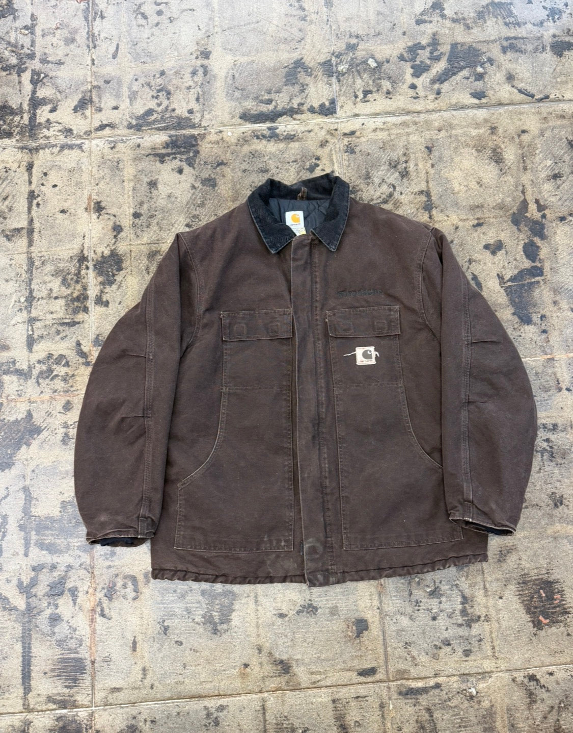CARHARTT BROWN "FIRESTONE" JACKET