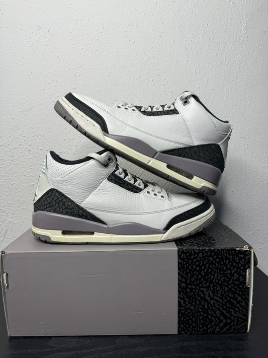 JORDAN 3 CEMENT GREY (USED)