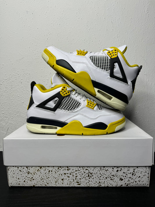 JORDAN 4 VIVID SULFUR (WMNS) (USED)