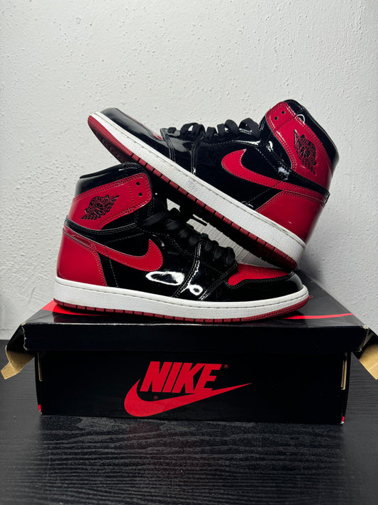 JORDAN 1 PANTENT BRED