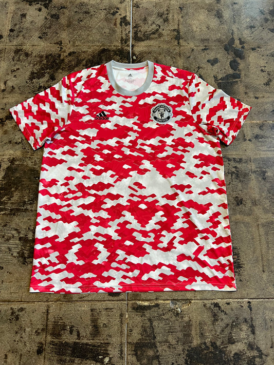 21/22 ADIDAS MANCHESTER UNITED PREMATCH JERSEY