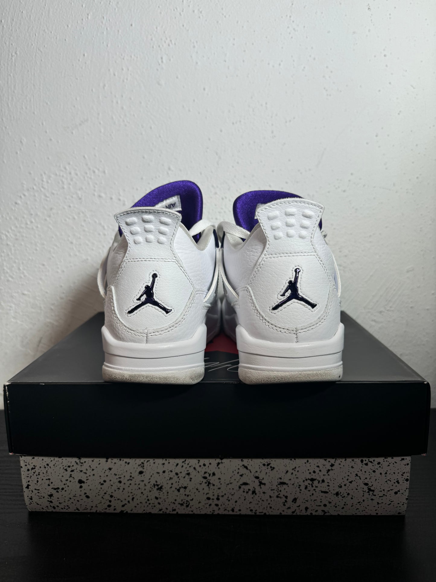 JORDAN 4 METALLIC PURPLE GS (USED)
