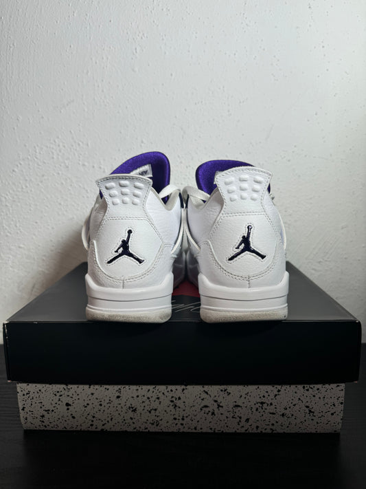 JORDAN 4 METALLIC PURPLE GS (USED)