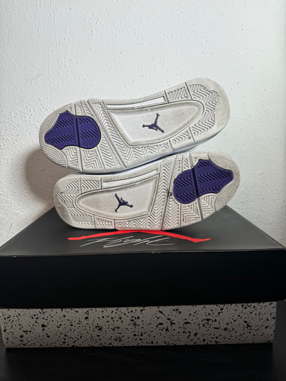 JORDAN 4 METALLIC PURPLE GS (USED)