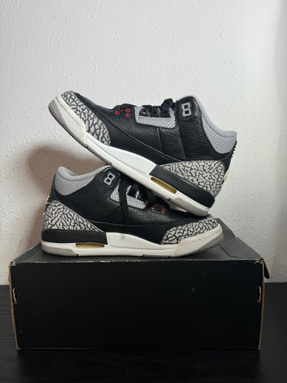 JORDAN 3 BLACK CEMENT GS (2018) (USED)