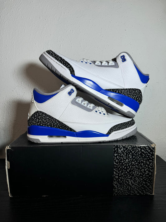 JORDAN 3 RACER BLUE (USED)