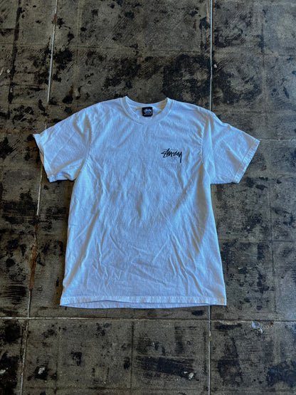 STUSSY LOOK BEYOND WHITE TEE