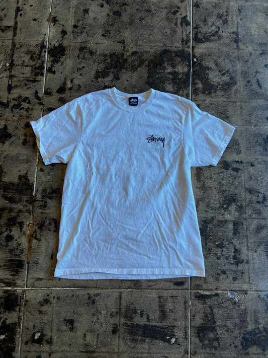 STUSSY LOOK BEYOND WHITE TEE