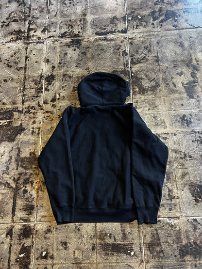 SUPREME CLASSIC SCRIPT BLACK HOODIE