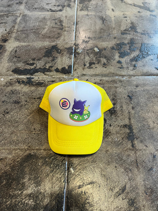 SAMPLE FRIENDS TRUCKER HAT YELLOW
