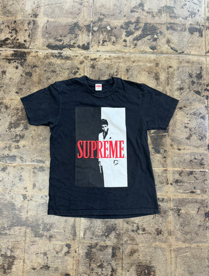 SUPREME SCARFACE BLACK TEE