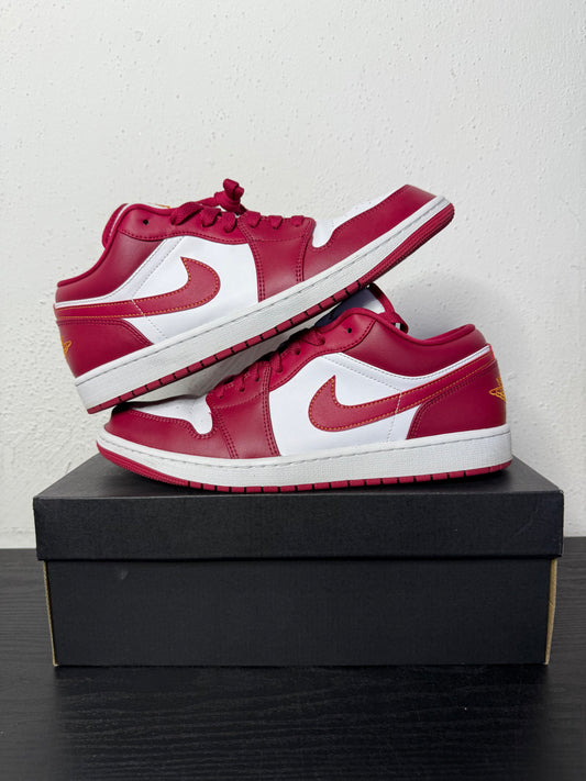 JORDAN 1 LOW CARDINAL RED (USED)