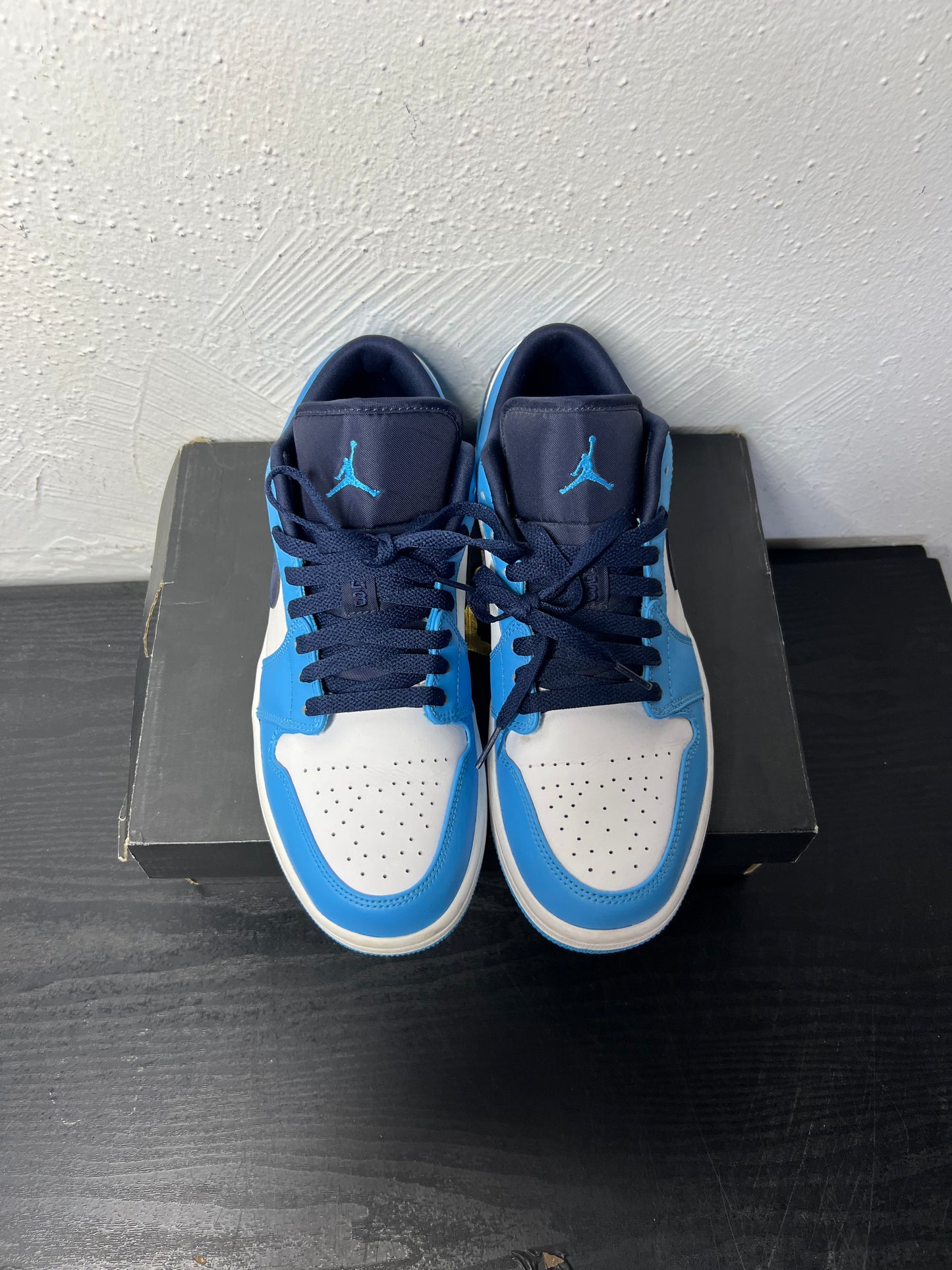 JORDAN 1 LOW UNIVERSITY BLUE(USED) / 9