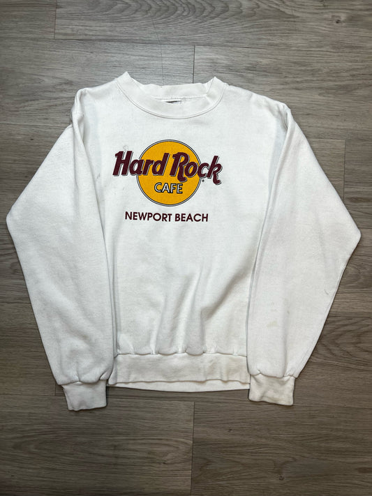 HARD ROCK CAFE NEWPORT BEACH CREWNECK SZ: S