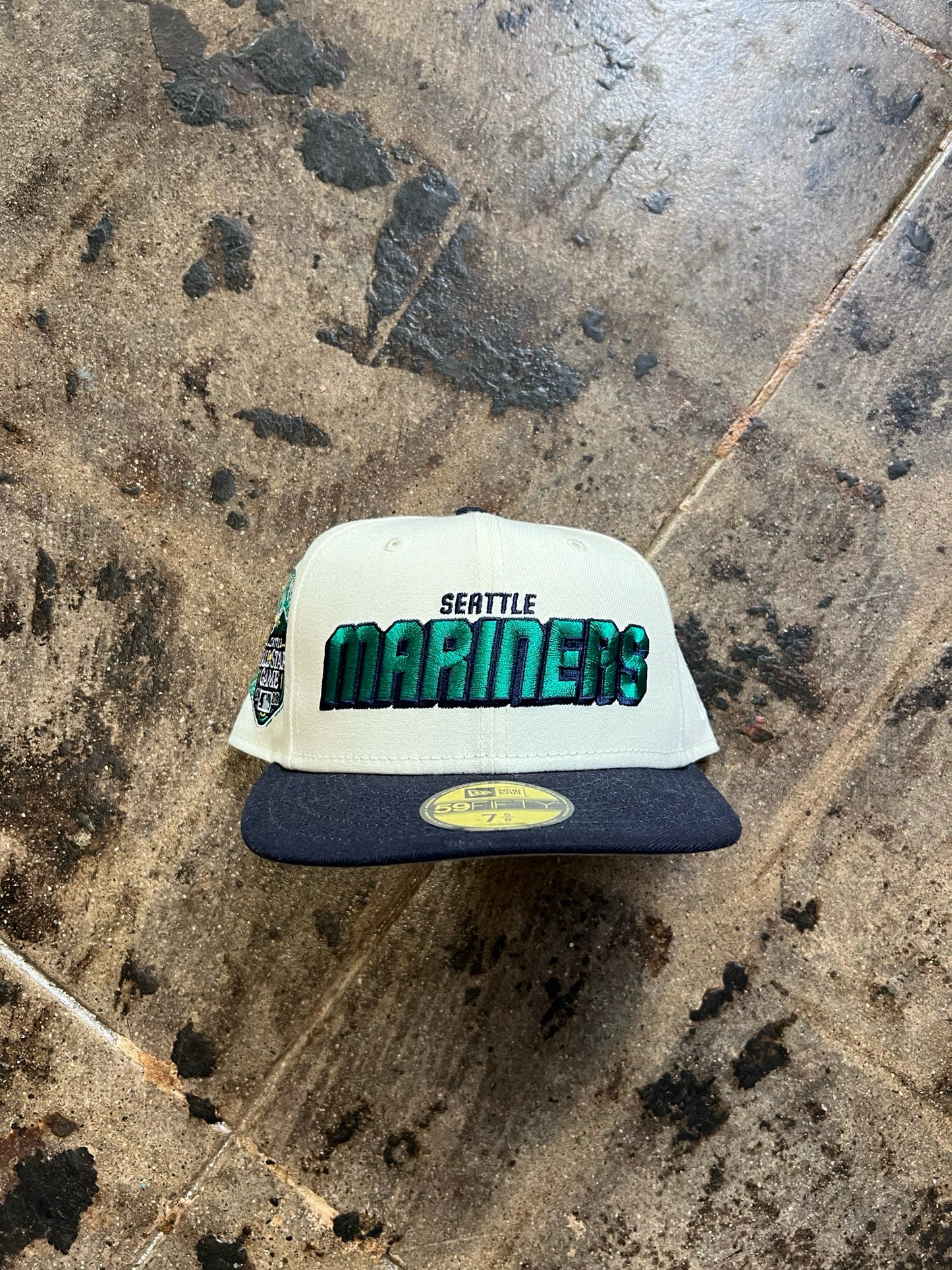 SEATTLE MARINERS FITTED HAT SZ: 7 5/8