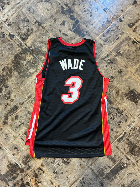 NBA ADIDAS HEAT WADE #3 JERSEY SZ: MED