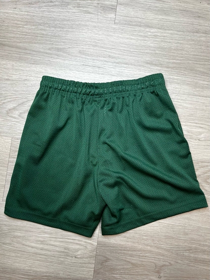 GREEN VAGARY MESH SHORTS