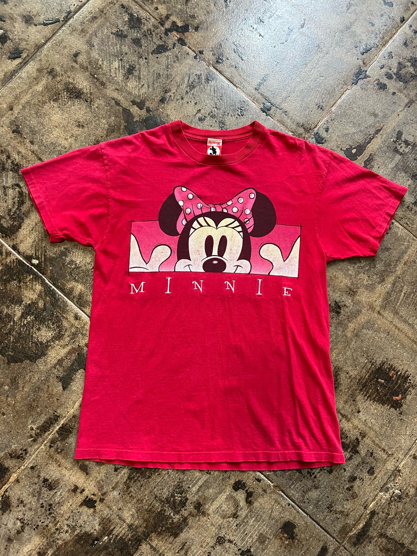MINNIE MOUSE RED T SZ.L