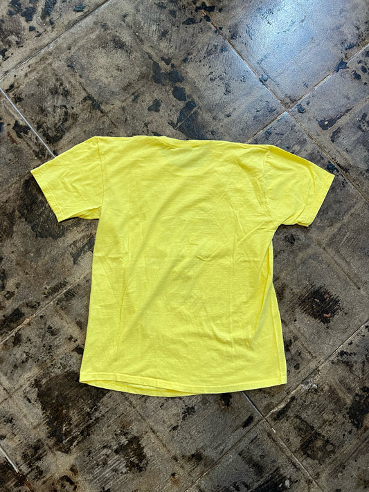 YELLOW STUSSY TEE / L