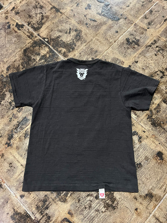 HUMAN MADE T BLACK SZ.S
