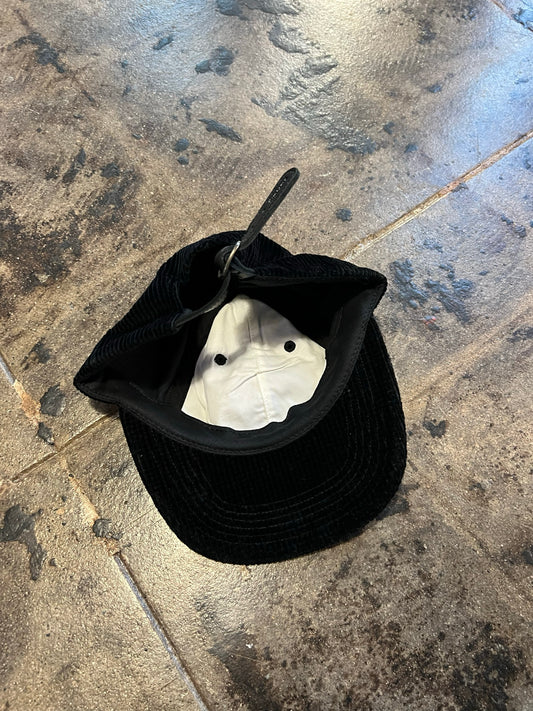SUPREME BLACK  CORDUROY  HAT