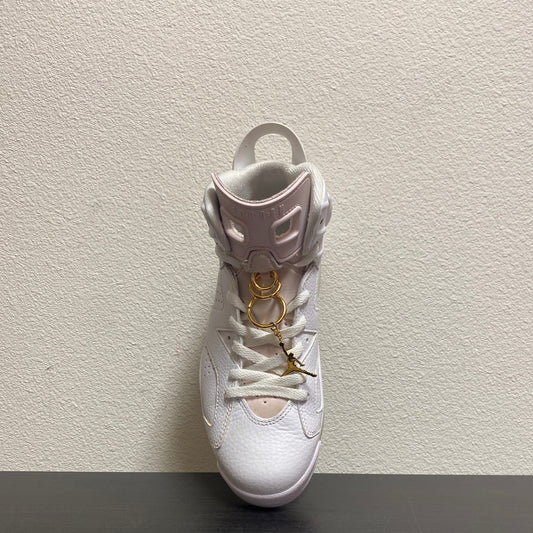 JORDAN 6 GOLD HOOPS(USED)