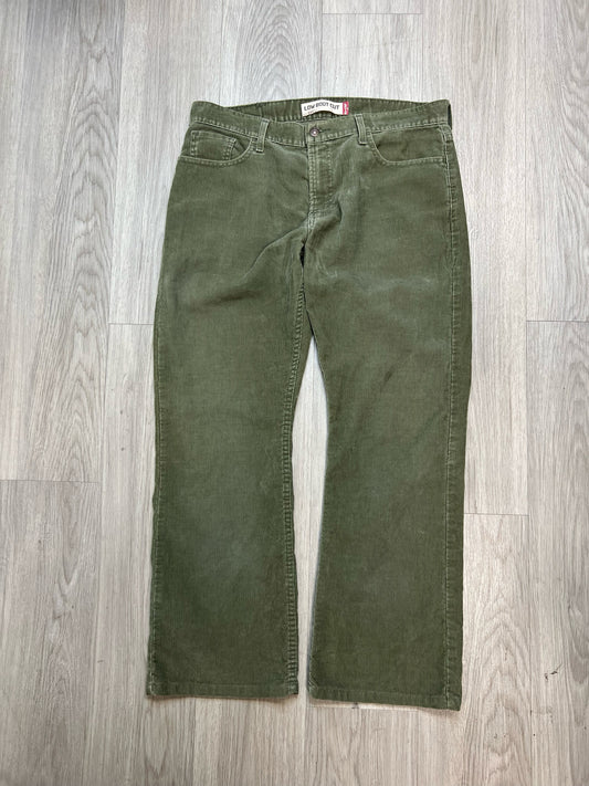 LEVI'S 527 CORDUROY PANTS SZ: 36x32