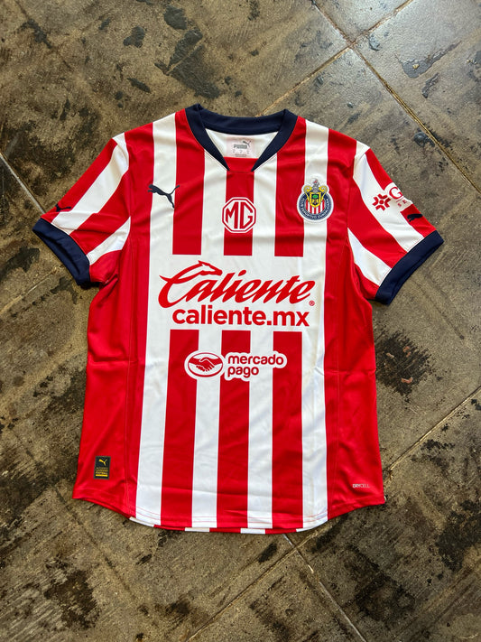 24/25 CHIVAS AUTHENTIC PUMA JERSEY SZ: MED