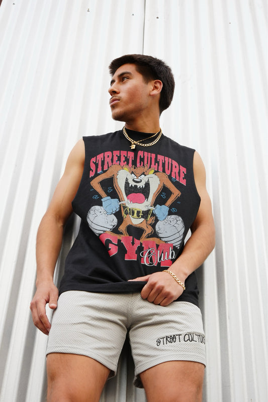 TAZ GYM CLUB SLEEVELESS TEE