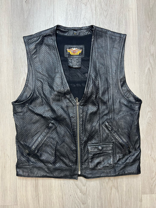 HARLEY- DAVIDSON VEST SZ: L