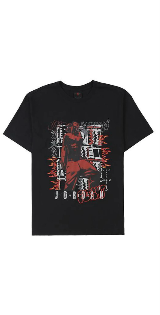 TRAVIS SCOTT MJ 2 TEE SIZE: XXL