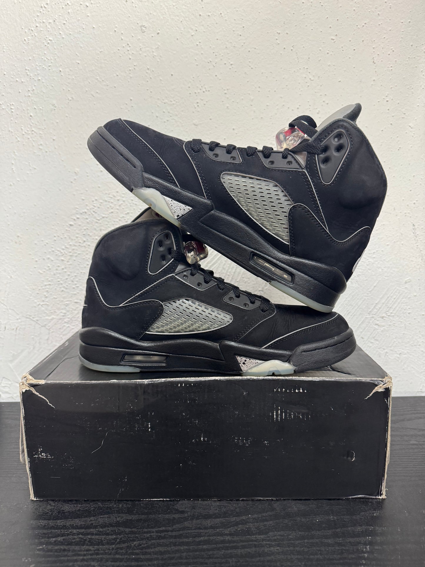 JORDAN 5 BLACK METALLIC (USED
