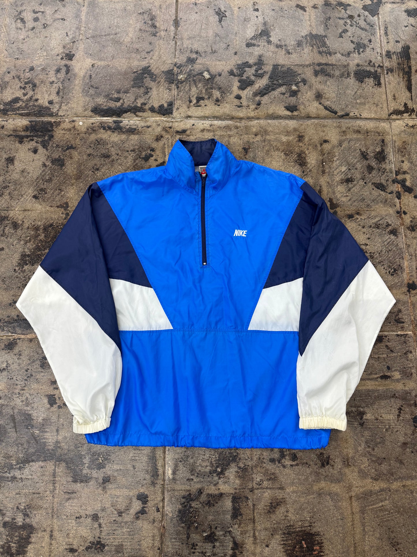 NIKE VNTG HALF ZIP WINDBREAKER