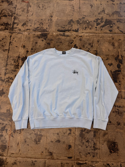 STUSSY CREWNECK BABY BLUE