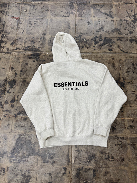 ESSENTIAL HOODIE LIGHT OATMEAL (USED)