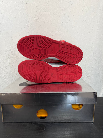 DUNK LOW OFF WHITE UNIVERSITY RED (USED)