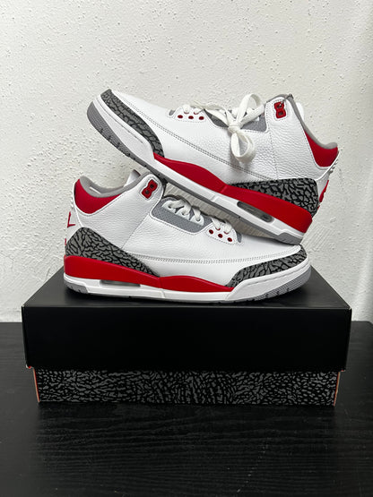 JORDAN 3 FIRE RED