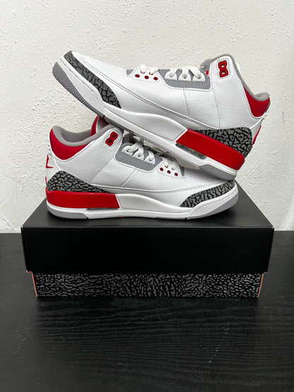 JORDAN 3 FIRE RED