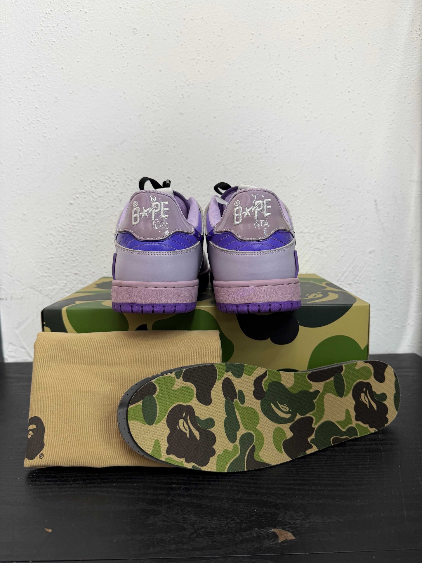 BAPE SK8 STA PURPLE (USED)