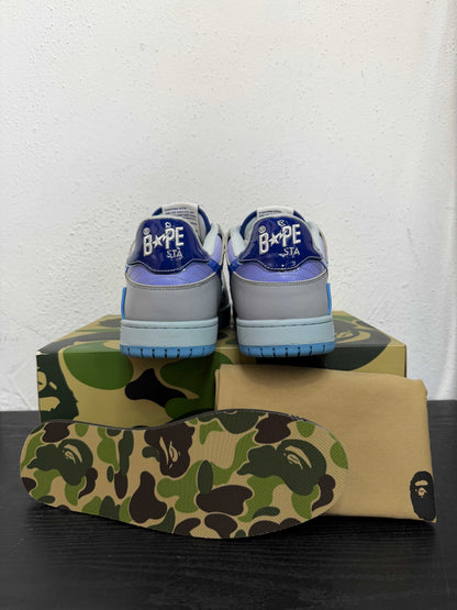 BAPE SK8 STA BLUE/WHT (USED)