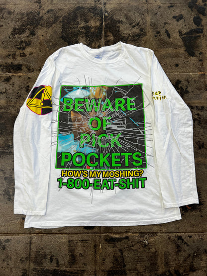 ASAP ROCKY BEWARE OF PICK POCKETS L/S