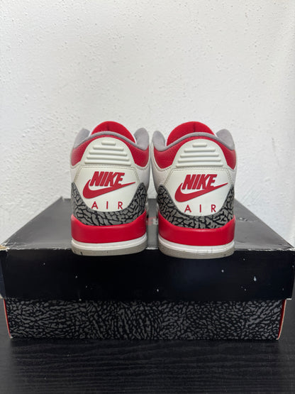 JORDAN 3 FIRE RED (USED)
