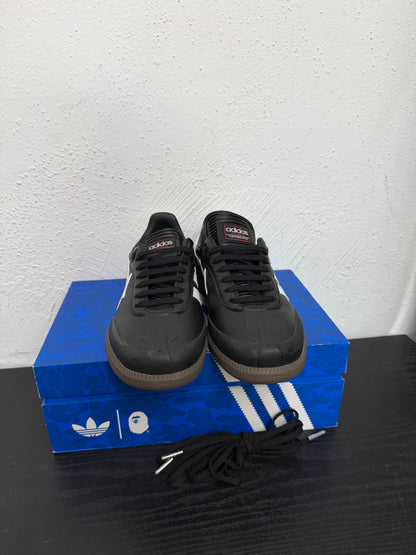 ADIDAS BAPE SAMBA BLK/WHT/GUM (USED)
