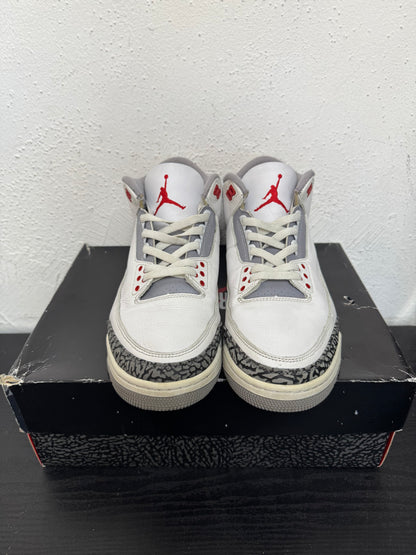 JORDAN 3 FIRE RED (USED)